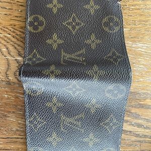 Damaged Louis Vuitton Monogram Porte Marco Bifold Wallet